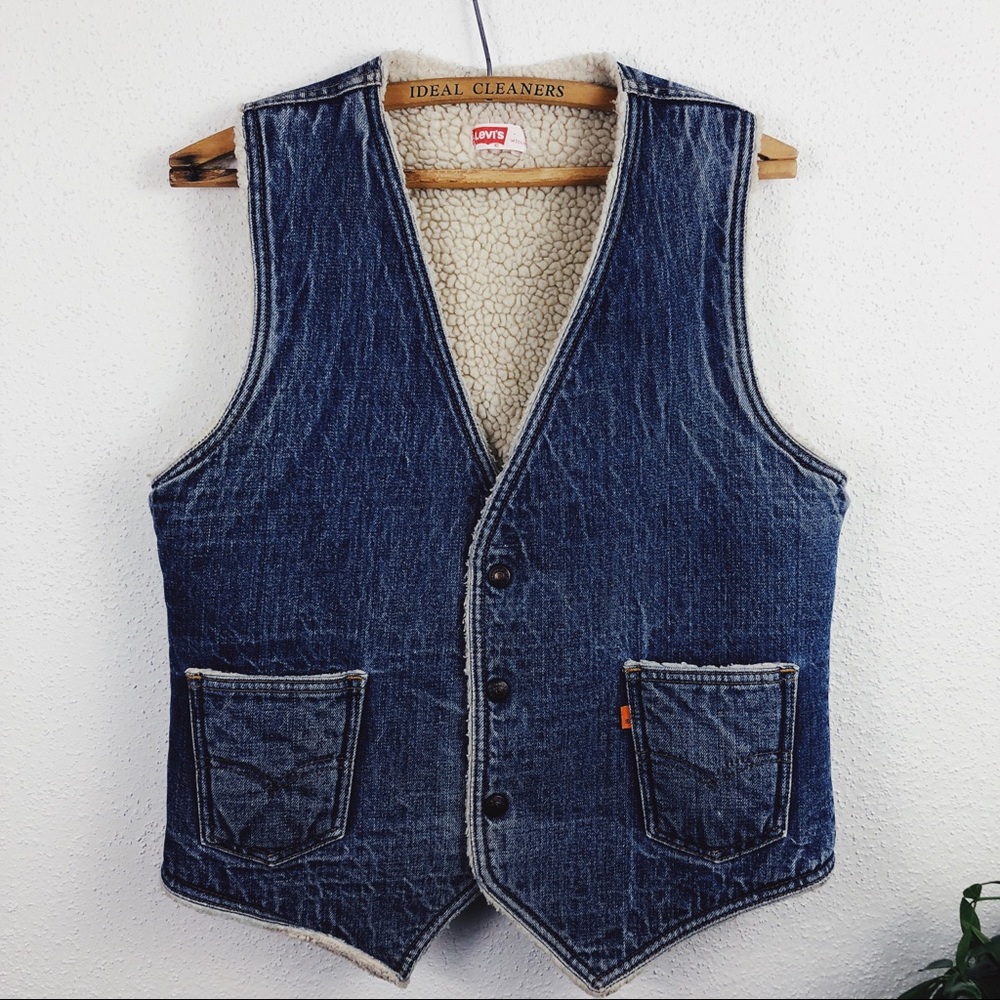 Vintage Levi’s Sherpa Vest